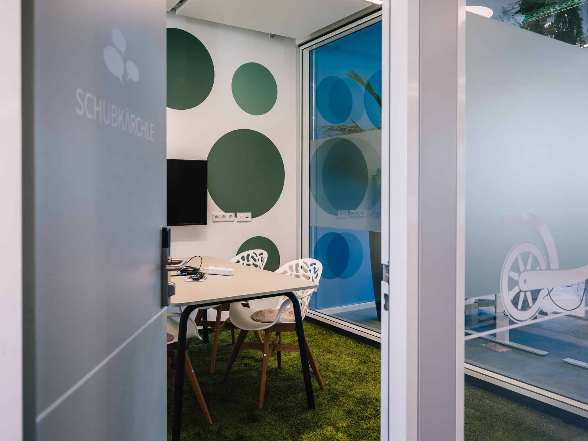 büro, raum, ausgestattet, meeting