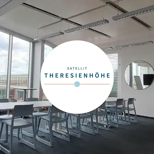 1000 Satellites Grafik - Satellit Theresienhöhe in München City