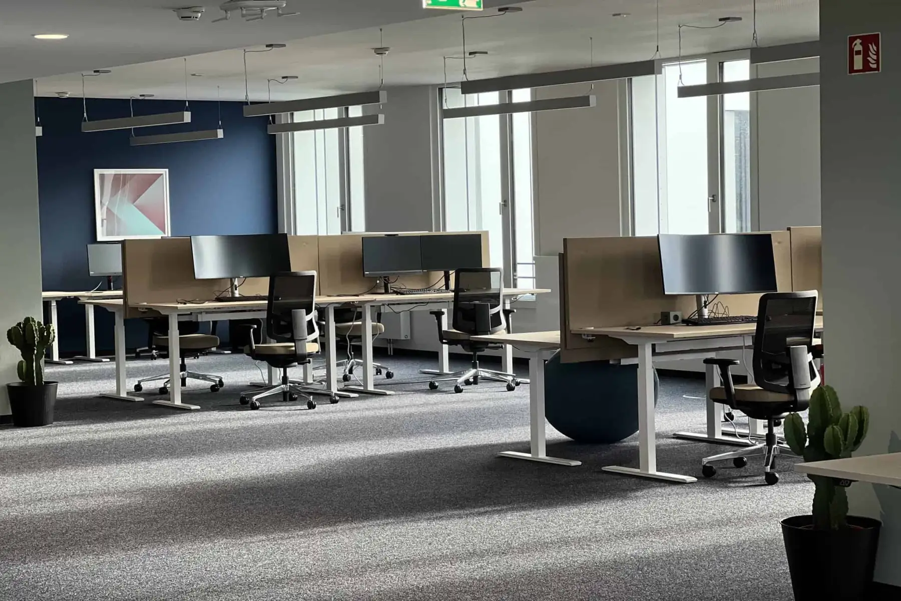 Coworking-Area im Satelliten Gilching in München Allach | 1000 Satellites bietet Eventmöglichkeiten in München, Hamburg und der Region Rhein-Neckar