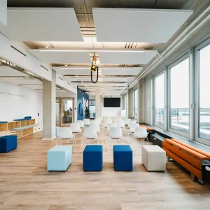 Collaboration Space für Meetings, Workshops und Events in München-Obersendling - Satellit SoHo | 1000 Satellites bietet Eventmöglichkeiten in München, Hamburg und der Region Rhein-Neckar