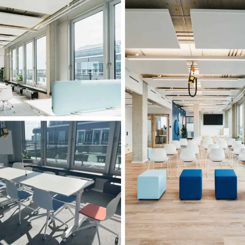 Collaboration Space für Meetings, Workshops und Events in München-Obersendling - Satellit SoHo | 1000 Satellites bietet Eventmöglichkeiten in München, Hamburg und der Region Rhein-Neckar