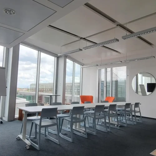 1000 Satellites - Innovation Space für Meetings, Workshops und Events im Satelliten Theresienhöhe in München