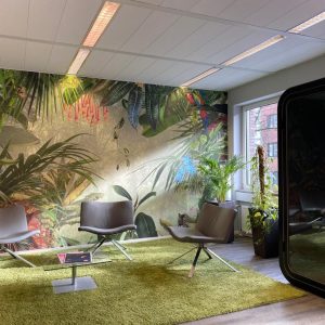 Individuelle Arbeitsplätze in einem ruhigen Coworking Space